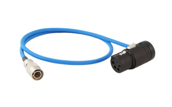 CABLE TECHNIQUES BB-LPHX4F-18 DC power cable, HRS / XLR4F low-profile, 46cm