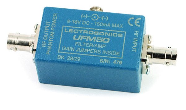 Lectrosonics UFM50 Module Filtre / Amplificateur UHF 50MHz "en ligne"