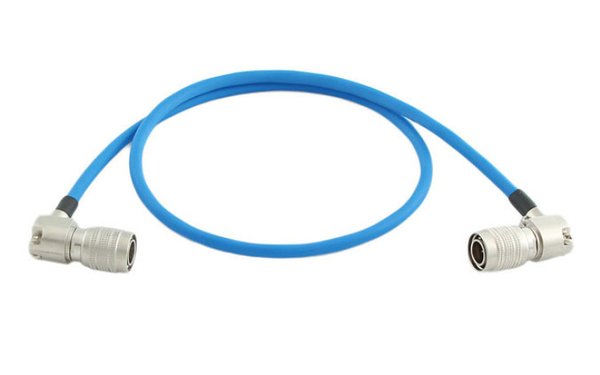 CABLE TECHNIQUES BB-SDMX-18-RR DC power cable, HRS 90° / HRS 90°, 46cm