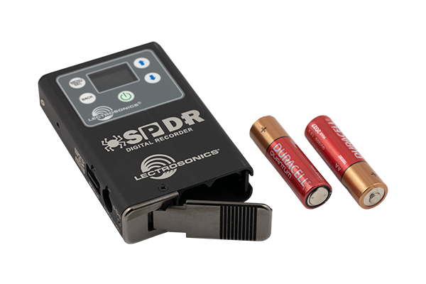Lectrosonics SPDR Enregistreur stereo Broadcast avec TimeCode, microSD, 2x AA