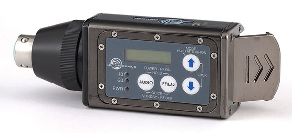 LECTROSONICS HMa/E01 Emetteur Plug On UHF Digital Hybrid Wireless® avec alim fantôme