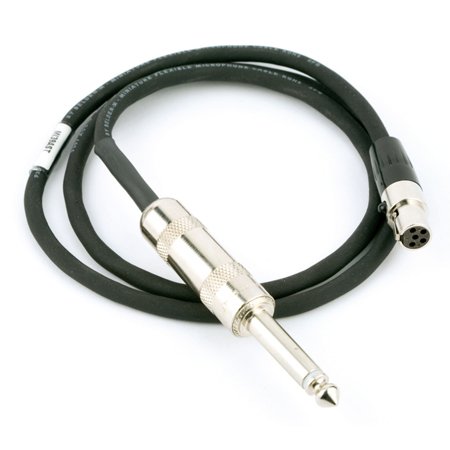 Lectrosonics MI39AST câble instrument Jack 6.35 vers TA5F
