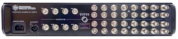 Professional Wireless Omega-16 Multizone – UHF 470-616 MHz Distro 16 départs Diversity