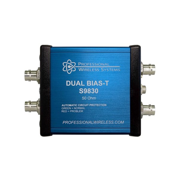 Professional Wireless Double Bias-T 12Vdc avec alim. secteur