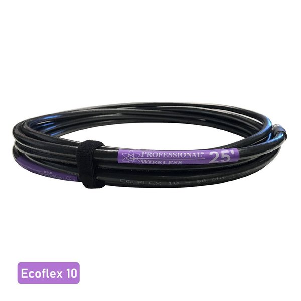 Professional Wireless Ecoflex10 Câble 3m (10ft) BNC BNC Ultra faible perte