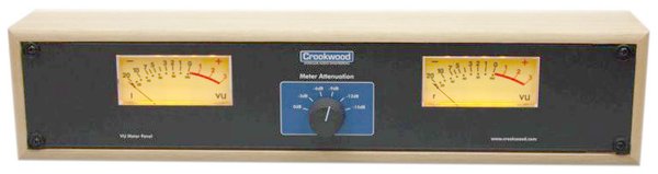 Crookwood 2U Stereo VU Meter.