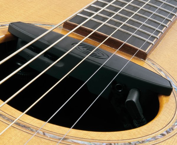 Schertler M AG 6 BK, Magnetico, capteur Rosace Guitare, Version Noire